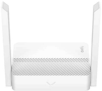 Cudy LT300 3.0 Wi-Fi 4G LTE Cat.4 роутер N300, 2,4 ГГц, до 300 Мбит/с, 3G, 4G, 2x100 Мбит/с, Nano-SIM, белый, 2 антенны