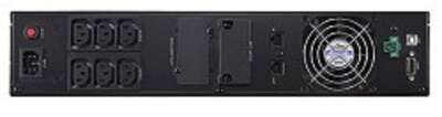 CyberPower OLS1000ERT2U ИБП {Online, 1000VA/900W USB/RS-232/EPO/SNMPslot/RJ11/45/ВБМ (6 IEC С13), 12В/7 Ач х 3}