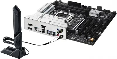 Материнская плата Asus PRIME Z890M-PLUS WIFI Soc-1851 Intel Z890 4xDDR5 mATX AC`97 8ch(7.1) 2.5Gg RAID+HDMI+DP