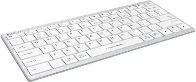 Клавиатура A4Tech Fstyler FBX51C белый USB беспроводная BT/Radio slim Multimedia для ноутбука (FBX51C WHITE)