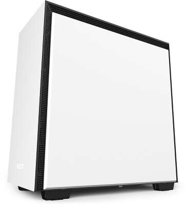 Корпус NZXT H710i White/black, белый, ATX, Без БП (CA-H710I-W1)