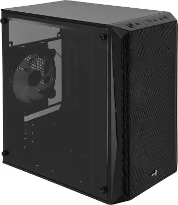 Корпус Aerocool CS-107-A-BK-v2 черный без БП mATX 1xUSB2.0 1xUSB3.0 audio