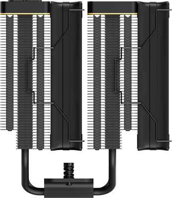 Кулер для процессора Ocypus Iota A62 BK, 2x120mm FAN, Display Panel, 6 HEAT PIPES, 4-PIN PWM, 500-2000 RPM, 29DBA, FDB, LGA115X/1200/1700/18XX, AM4/AM5