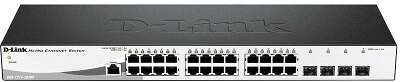 Коммутатор D-Link DGS-1210-28/ME/A2B 24x1Гбит/с 24xКомбо(1000BASE-T/SFP) 4SFP управляемый