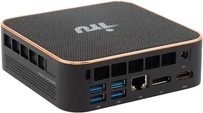 Неттоп IRU Tactio 525 Ryzen 5 6600H (3.3) 16Gb SSD512Gb 660M Windows 11 Pro GbitEth WiFi BT 120W черный (2057781)