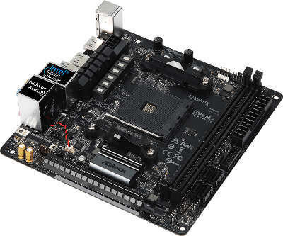 Материнская плата mini-ITX LGAAM4 ASRock A320M-ITX