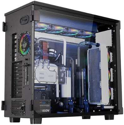 Корпус Thermaltake View 91 TG RGB, черный, ATX, Без БП (CA-1I9-00F1WN-00)