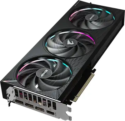 Видеокарта Gigabyte PCI-E 5.0 GV-N506TAORUS E-16GD 1.0 NVIDIA GeForce RTX 5060TI 16Gb 128bit GDDR7 2722/28000 HDMIx1 DPx3 HDCP Ret