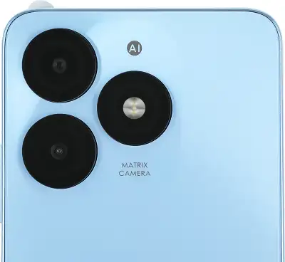 Смартфон Itel A665L A70 256Gb 4Gb голубой моноблок 3G 4G 2Sim 6.6