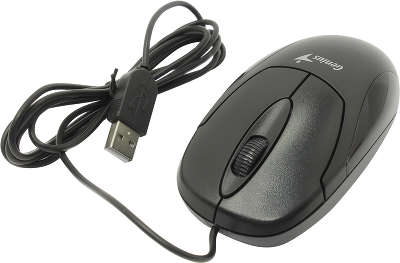 Мышь Genius Xscroll Optical V3 (USB) 1000 dpi черная