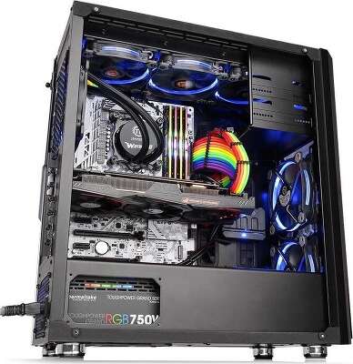 Корпус Thermaltake Versa, черный, ATX, Без БП (CA-1J5-00M1WN-00)