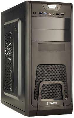 Корпус ExeGate CP-603, черный, ATX, Без БП (EX278394RUS)