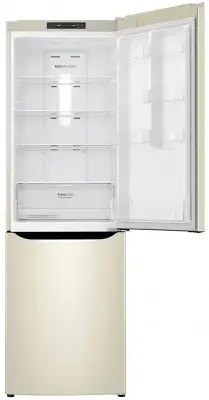 Холодильник LG GA-B419SEJL 2-хкамерн. бежевый глянц. инвертер