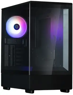 Корпус Zalman P10 черный без БП mATX 6x120mm 2x140mm 1xUSB3.0 audio bott PSU