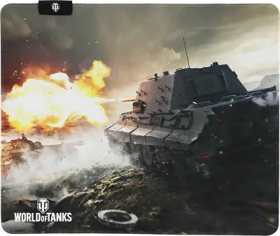 Коврик для мыши World of Tanks Большой рисунок 500x420x3мм (FWGMPWTJTGR22S00L)