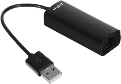 Сетевой адаптер Fast Ethernet Digma D-USB2-LAN100 USB 2.0