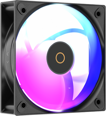 Кулер для процессора Ocypus Gamma A40 BK ARGB, 100mm ARGB FAN, Top ARGB Panel, 4 HEAT PIPES, 4-PIN PWM, 600-2400 RPM, 29DBA, HYDRO BEARING, LGA115X/1200/1700/18XX, AM4/AM5