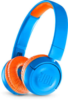 Наушники беспроводные JBL JR300BT, Blue [JBLJR300BTUNO]