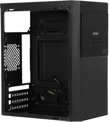Корпус Digma DC-MATX103-U2, черный, mATX, Без БП (DC-MATX103-U2)