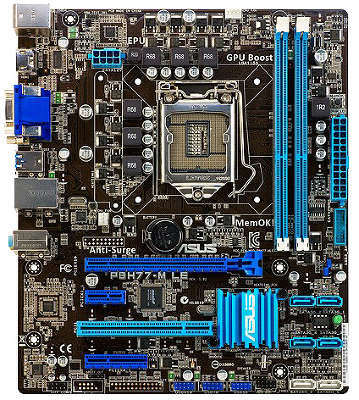 Мат. плата P8 Asus P8H77-M LE