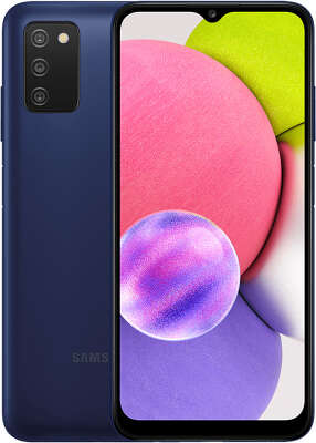 Смартфон Samsung A037F Galaxy A03s 64Gb Dual Sim, синий (SM-A037FZBGSER)