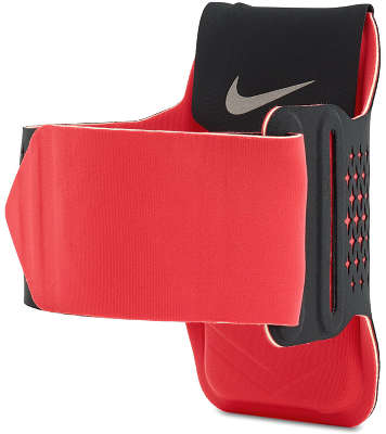 Спортивный чехол для iPhone 5/5S/5C Nike Diamond arm band, Black/red [82060]