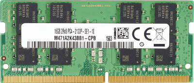 Модуль памяти DDR4 SODIMM 16Gb DDR2666 HP (3TK84AA)