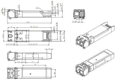 SNR SNR-SFP+W37-20