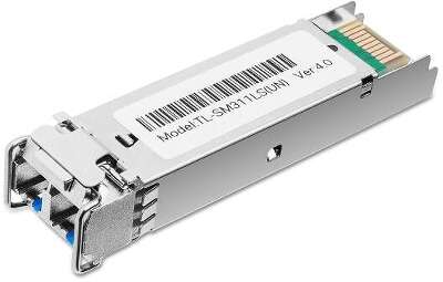 TP-Link TL-SM311LS Гигабитный SFP модуль, Mini-GBIC, разъём LC, дальность до 10 км