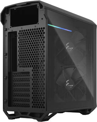 Корпус Fractal Design Torrent Compact Black TG Dark Tint, темно-серый, EATX, Без БП (FD-C-TOR1C-01)