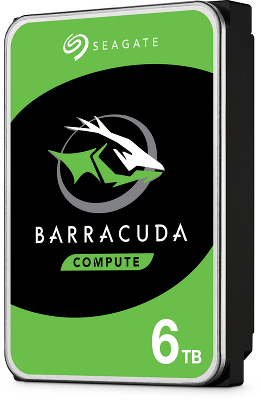 Жесткий диск/ HDD Seagate SATA 6Tb Barracuda 5400 6Gb/s 256Mb 1 year warranty (replacement WD60EZAX)