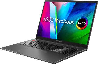 Ноутбук ASUS VivoBook Pro 16X M7600QE-L2114 16" UHD+ OLED R 9 5900HX/16/1Tb SSD/RTX 3050 ti 4G/Dos