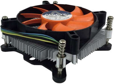 Кулер для процессора ALSEYE IO-DG15-90R TDP 65W, s.775, 1366, 115x, Low profile, PWM