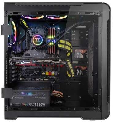 Корпус Thermaltake View 32 TG RGB, черный, ATX, Без БП (CA-1J2-00M1WN-00)