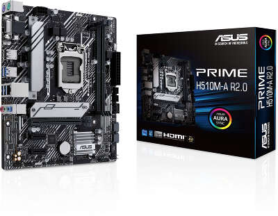 Материнская плата mATX LGA1200 ASUS PRIME H510M-A R2.0