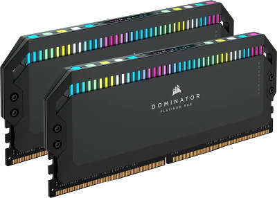 Набор памяти DDR5 DIMM 2x32Gb DDR5200 Corsair Dominator Platinum RGB (CMT64GX5M2B5200C40)