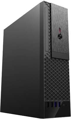Корпус FoxLine FL-1001 (8L) |FL-1001-TFX300S| SFF, mATX case, black, w/PSU TFX 300W, w/2xUSB2.0+2xUSB3.0, |FL-1001-TFX300S| w/1xcombo audio, w/pwr cord, w/ 8cm FAN, ODD SLIM