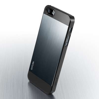 Чехол Spigen SGP Saturn для iPhone 5/5S, Metal Slate [SGP10142]