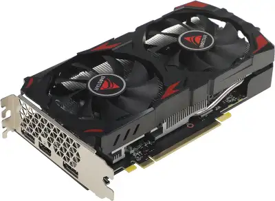 Видеокарта Biostar PCI-E 3.0 RX580 2048SP AMD Radeon RX 580 8Gb 256bit GDDR5 1274/7000 HDMIx1 DPx2 HDCP Ret