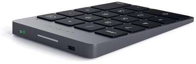 Беспроводной цифровой блок клавиатуры Satechi Aluminum Slim Keypad Numpad. Цвет серый космос.