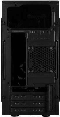Корпус AeroCool CS-105 450W, черный, mATX, 450W (4718009158214)