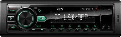 Автомагнитола ACV AVS-401UBG 1DIN 4x50Вт v5.0 USB 2.0 AUX 1.3" 2 RDS (43342)