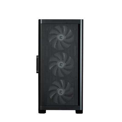 корпус ZALMAN M4, MATX, BLACK, WINDOW, 1xCombo (3.5'' or 2.5''), 1x3.5", 2x2.5", 1xUSB2.0, 2xUSB3.0, FRONT 3x120mm ARGB, REAR 1x120mm ARGB