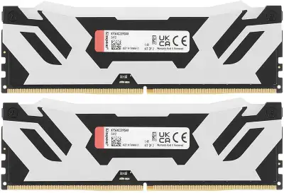 Память DDR5 2x32GB 6400MHz Kingston KF564C32RSAK2-64 Fury Renegade XMP RGB RTL Gaming PC5-51200 CL32 DIMM 288-pin 1.4В kit dual rank с радиатором Ret