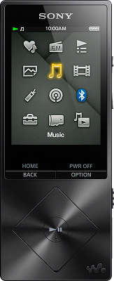 Цифровой аудиоплеер Sony NWZ-A17 64 Гб, чёрный
