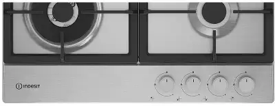 Газовая варочная поверхность Indesit THPM 642 W/IX/I нержавеющая сталь
