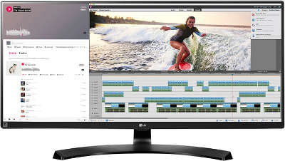 Монитор 34" LG 34UM88C-P черный IPS