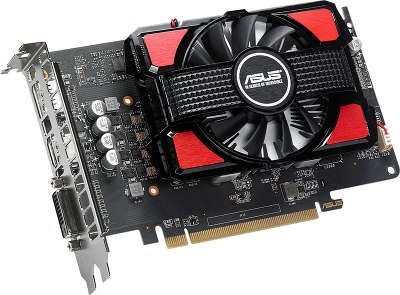Видеокартаs PCI-E AMD Radeon RX 550 2048MB GDDR5 Asus [RX550-2G]