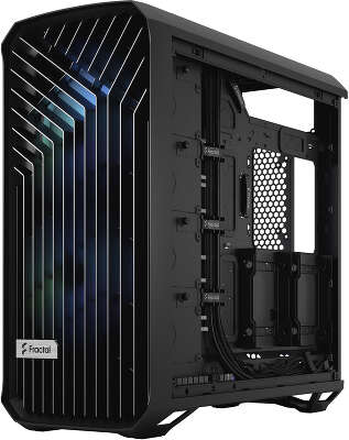 Корпус Fractal Design Torrent Black RGB TG Light Tint, черный, EATX, Без БП (FD-C-TOR1A-04)