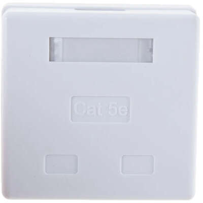 Розетка RJ-45 кат.5e внешняя 2 порта, 110/Krone (NA214)